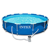 Каркасний басейн Intex 28212, 366 x 76 см, фільтр насос