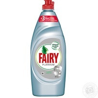 Засіб для миття посуду Fairy Platinum Крижана Свіжість 650мл