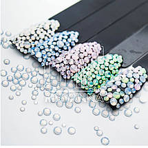 Стрази опал Boshiling мікс розмірів, 720 штук сині, фото 4