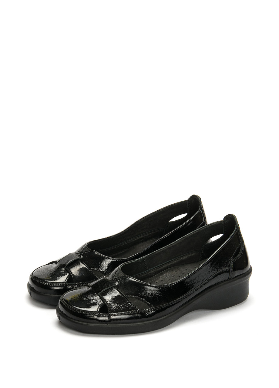 Балетки Tellus 02-19B Чорний, фото 1