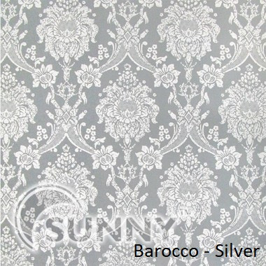 Рулонні штори для вікон у відкритій системі Sunny, тканина Barocco, фото 1
