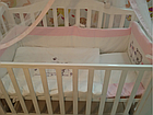 Дитяче ліжечко "Kris" на маятнику, з ящиком baby Angel (білий), фото 4