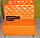 Дивани з ґудзиками в спинці "Ренесанс" 1200х600х900 мм яскравий колір, фото 8