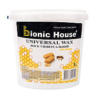 Віск універсальний Bionic House. Натуральний бджолиний віск із добавкою спеціально обробленої лляної олії