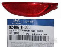 Катафот (отражатель) заднего бампера правый Hyundai Accent 2011-