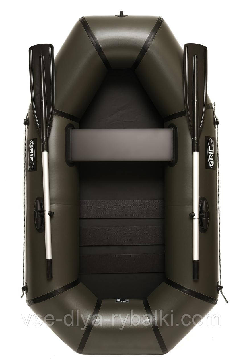 Лодка пвх надувная полутораместная Grif boat GL-210LS, фото 1