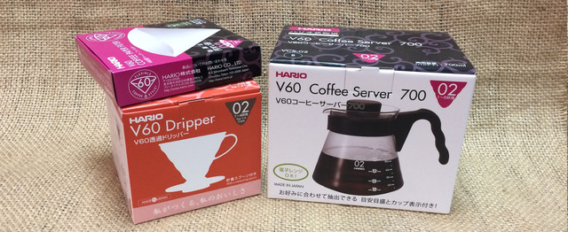 Подарочный набор HARIO V60 02 для альтернативного заваривания кофе
