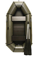 Човен надувний пвх двомісна Grif boat GL-240S+слань