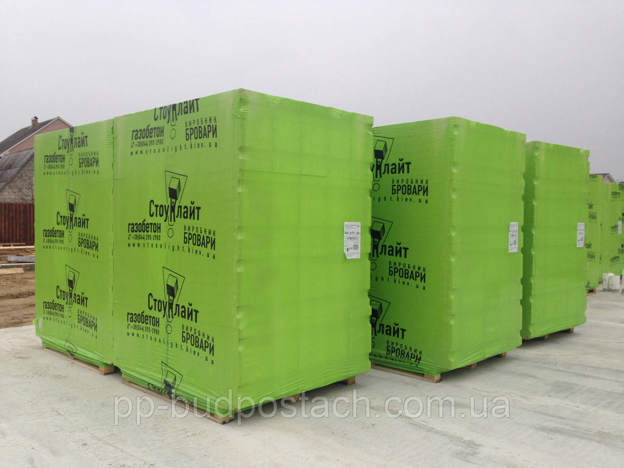 Газобетон, газоблок Стоунлайт Бровари Stonelight у Полтаві та Полтавська обл, фото 1