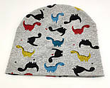 Оптом шапки 48 розмір трикотажна дитяча шапка головні убори дитячі опт (ОРШ78), фото 3