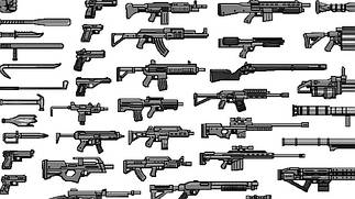 Збірні моделі зброї, озброєння й амуніції в масштабі 1/35.