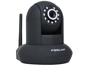 Професійна HD мережева IP-камера Foscam FI9831W — внутрішня поворотна Wi-Fi камера чорна