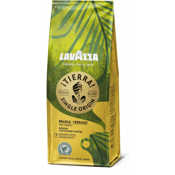 Кава мелена Lavazza Tierra Bio Brasile Cerrado 180 г.