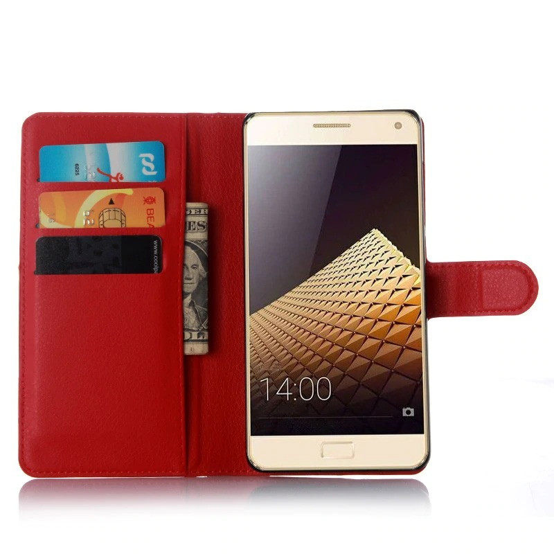 Чохол-книжка Litchie Wallet для Lenovo Vibe P1 Червоний