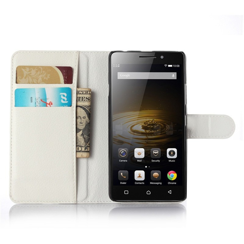 Чохол-книжка Litchie Wallet для Lenovo Vibe P1m Білий
