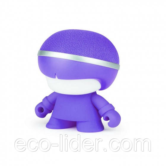 Акустика XOOPAR - Mini XBOY (7,5 cm, фіолетова, Bluetooth, моно), XBOY81001.18V, фото 1