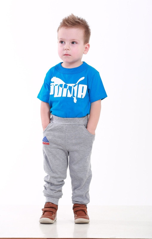 Футболки дитячі спортивні з принтом Nike, Adidas, Puma