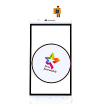 Сенсор (Тачскрін) для Oukitel K4000 Lite білий