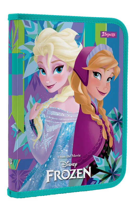 Папка для зошитів пласт. на блискавки В5 "Frozen 1 Вересня 491580
