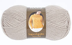 Nako SUPERLAMBS SPECIAL (Суперламбс спесіал) № 1199 світлий беж (Напівшерстяна пряжа, нитки для в'язання)