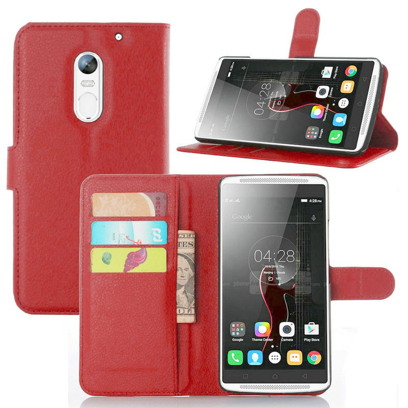 Чохол-книжка Litchie Wallet для Lenovo Vibe X3 Червоний