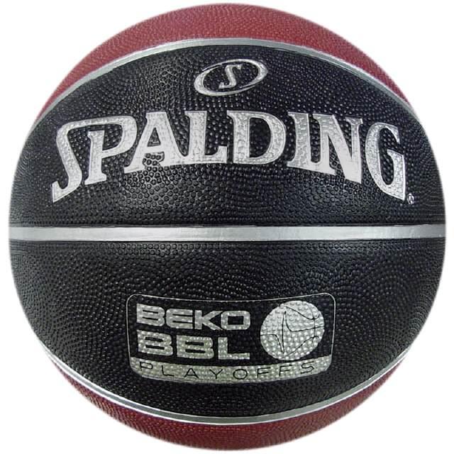 Баскетбольний м'яч Spalding Basketball BEKO BBL Play-Off Replica Ball р. 7 (30 01531 01 1217)
