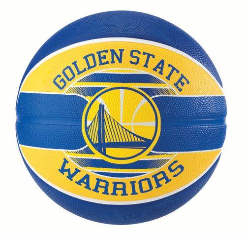 Баскетбольный мяч для стритбола Spalding NBA Team Golden State Warriors р. 7 (30 01587 01 3817)