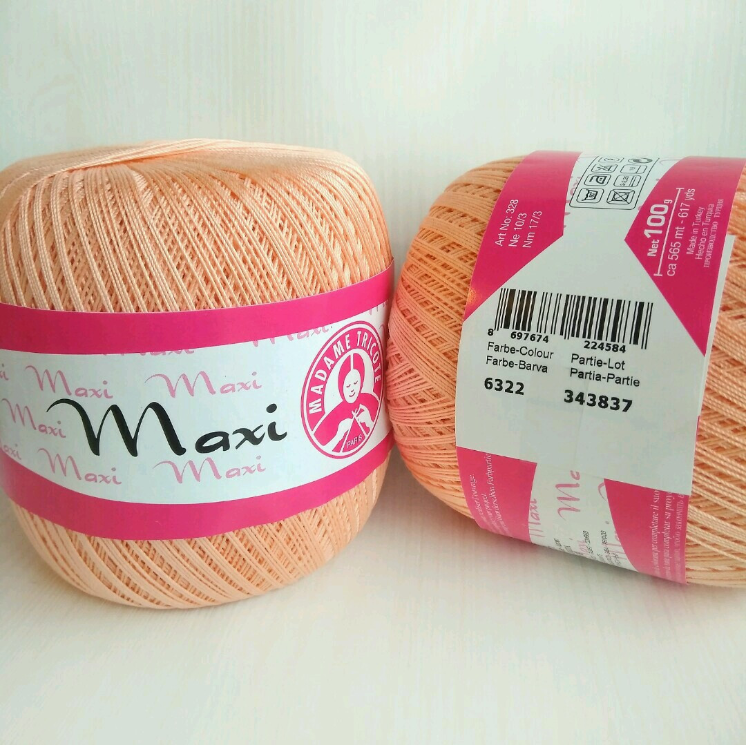 Madame Tricote Maxi — 6322 жовтогарячо-персиковий