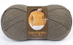 Nako SUPERLAMBS SPECIAL (Суперламбс спесіал) № 5225 темний беж (Напівшерстяна пряжа, нитки для в'язання)