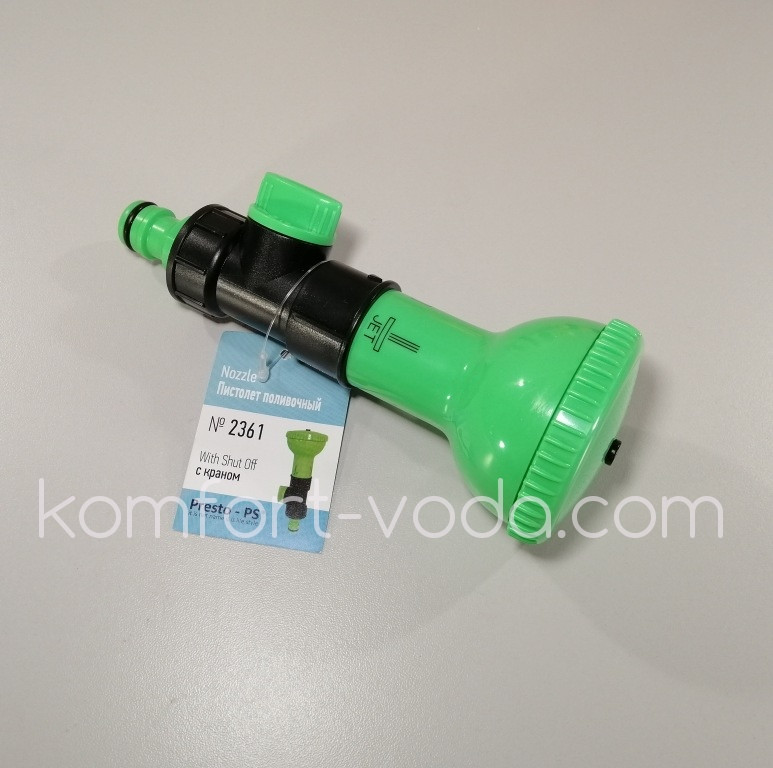 Душ із краном Presto-PS 2361 (3 режими), фото 1