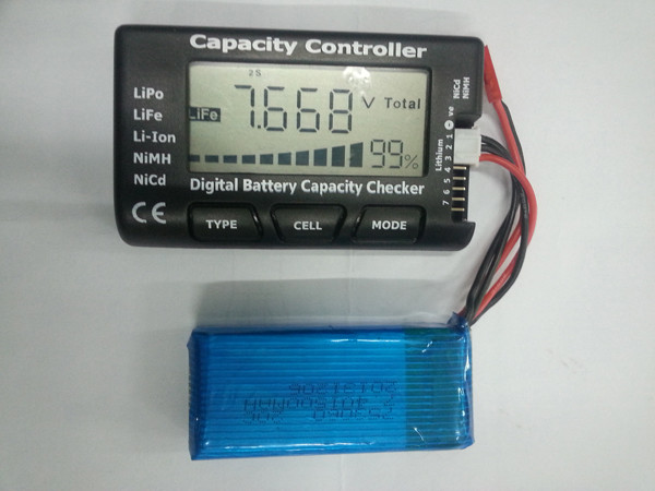 RC Cellmeter-7 Цифровий тестер для перевірки ємності акумулятора NiCd NiMH LiPo LiFe Li-ion