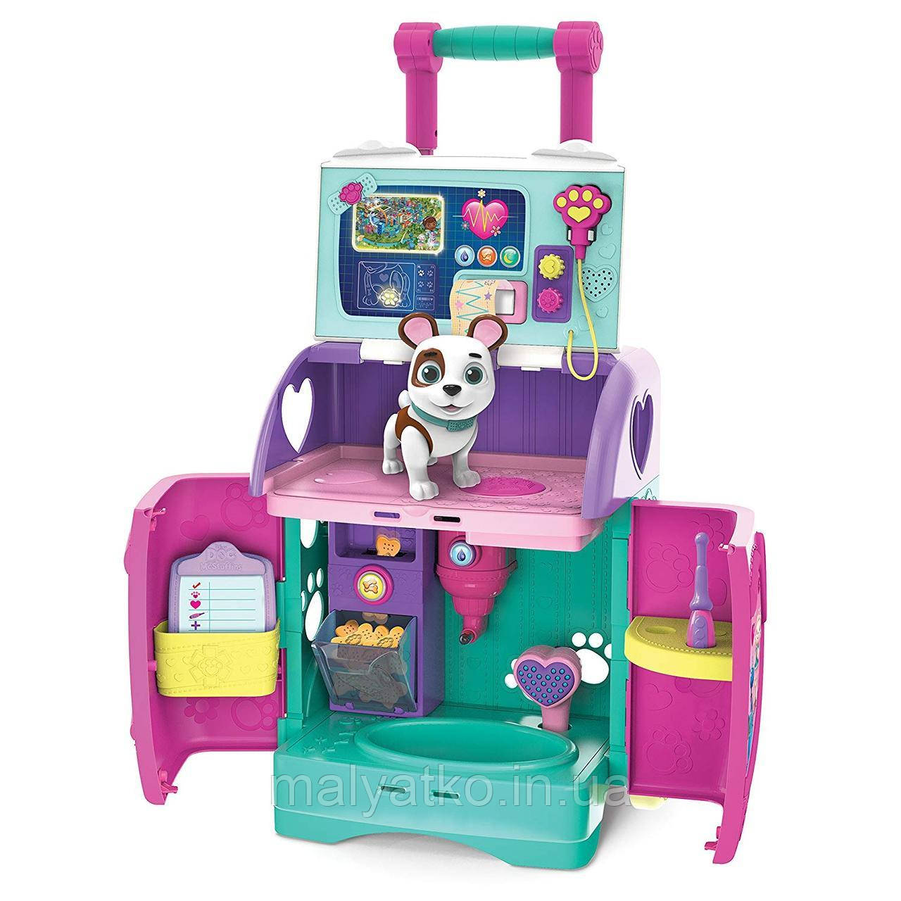 Doc McStuffins доктор плюшева мобільна клініка валізу доктора Baby All in One Nursery Pet Rescue Mobile, фото 1