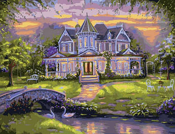 Картина за номерами Menglei Літній сад Хлої MMC020 50 х 65 см