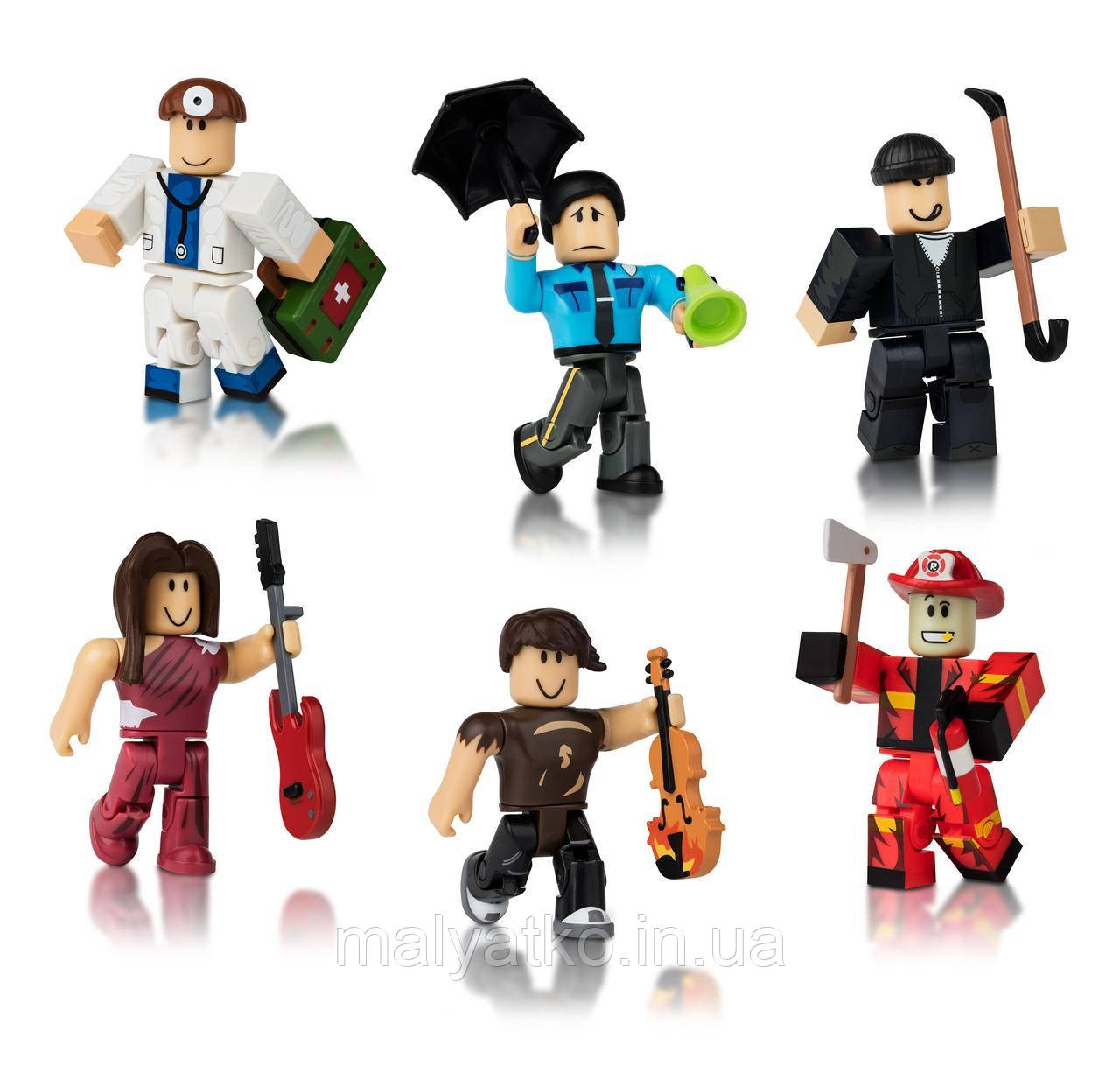 Фігурки роблокс Roblox Citizens of Roblox Six Figure Pack, фото 1