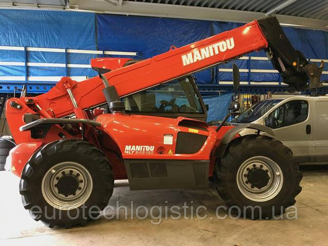 Телескопічний навантажувач Manitou MLT 845-120.