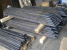 Болти фундаментні вигнуті ГОСТ 24379.1-80 тип 1 виконання 1