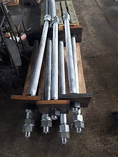 Болти фундаментні з анкерним плитою ГОСТ 24379.1-80 тип 2 виконання 1