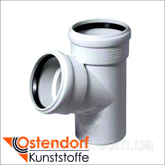 Трійник каналізаційний 67° DN 110/110 SKEA Ostendorf SKOLAN