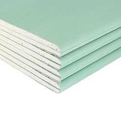 Гіпсокартон вологостійкий Knauf 12,5*3000*1200 мм