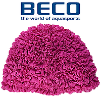 Шапочка для плавания женская с непромокаемой подкладкой шапочка для бассейна полиэстер BECO 7611