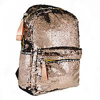 Рюкзак молодіжний з паєтками GS-01 "Gold"