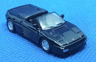 Колекційна Модель Ferrari micro cars 348 Spider в масштабі 1:100 (чорний)