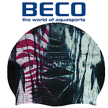 Шапочка для плавання шапочка для басейну силіконова безрозмірна BECO Stardust 73994