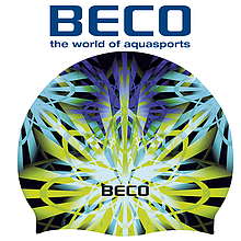 Шапочка для плавання шапочка для басейну силіконова безрозмірна BECO Stardust 73995