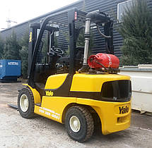 Газовий вилочний навантажувач 3 тонни Yale GLP30VX б/у, фото 3