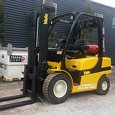 Газовий вилочний навантажувач 3 тонни Yale GLP30VX б/у, фото 2