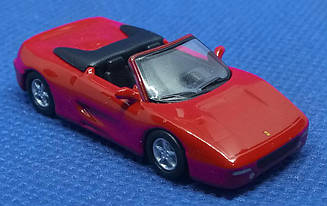 Модель Ferrari micro cars F355 Spider в масштабі 1:100 (червоний)