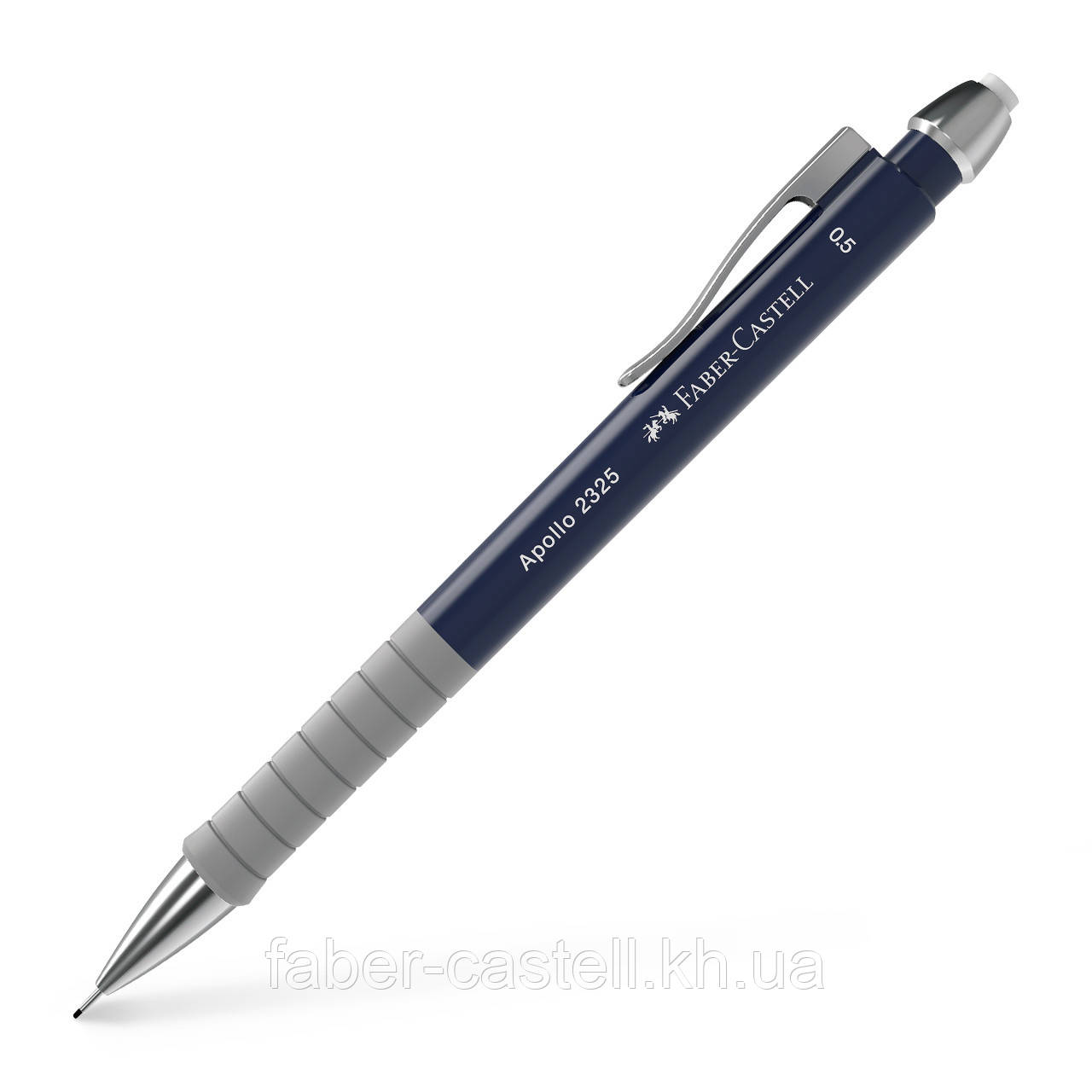 Олівець механічний Faber-Castell Apollo Dark Blue, корпус темно-синій (0,5 мм), 232503