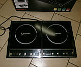 Нова 2-конфоркова індукційна плита з Німеччини Topmatic DIP-4200.2 з гарантією, фото 2