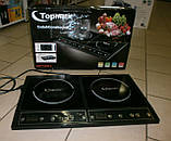 Нова 2-конфоркова індукційна плита з Німеччини Topmatic DIP-4200.2 з гарантією, фото 3